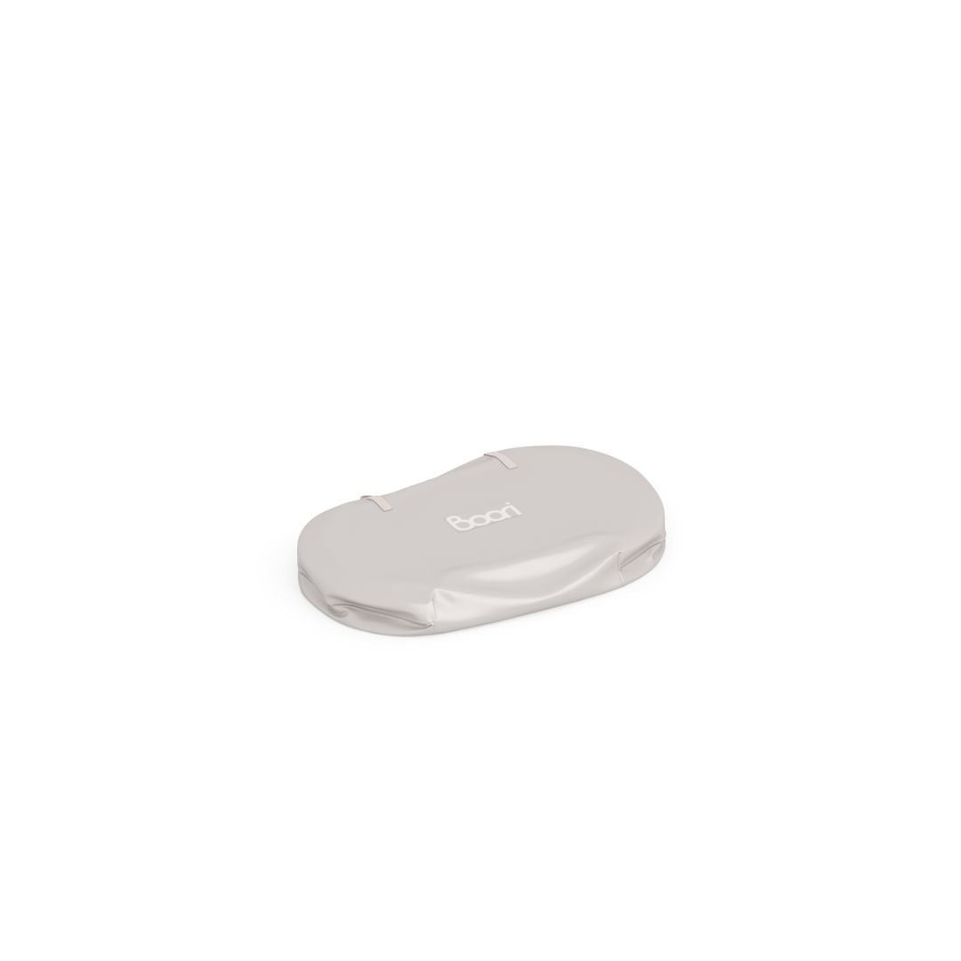 Boori - Nest Storage Cot_Simply White and Beech with Mattress
